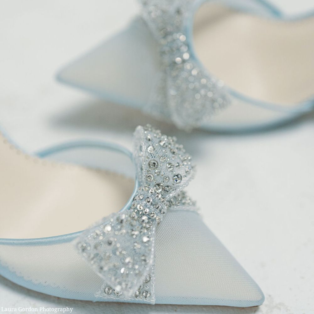 Light Blue Crochet Lace Almond Toe Block Heel With Pearls Ankle Strap,women Wedding  Shoes, Bridesmaids Shoes, Bridal Shoes, Something Blue - Etsy